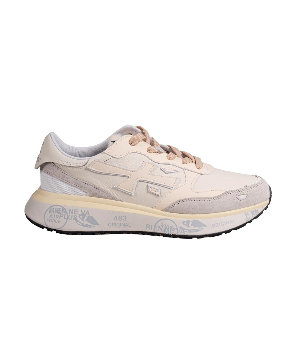 shop PREMIATA  Scarpa: Premiata Sneakers "Lauryn 7788".
Realizzata con materiali di alta qualità, combina suede e pelle per un look distintivo.
La suola, arricchita dagli iconici dettagli stile Premiata, esalta l'identità urban e casual-chic.
Composizione: Suola: 70% EVA 30% RUBBER UPPER: 15% PU 45% NY 15% PA 20% CALF LEATHER 5% HAIRY CALF LINING: 86% GOAT LEATHER 14% PU.
Made in Italy.. LAURYN-7788 number 755627